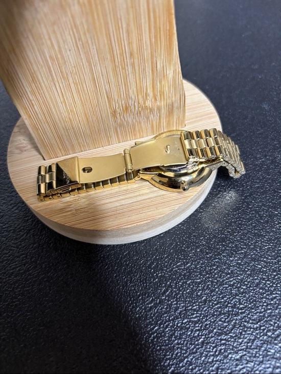 Olivia Burton Ice Burst Gold-Tone Stainless Steel Bracelet Watch 35mm Working main image 6
